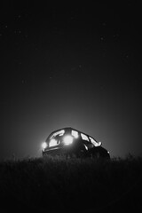Fototapeta na wymiar car in the night