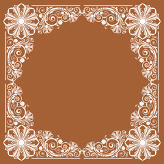 vector abstract floral  background