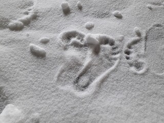 Background blur white urea pile