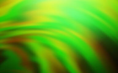 Light Green vector template with wry lines. A completely new colorful illustration in simple style. A completely new design for your business.