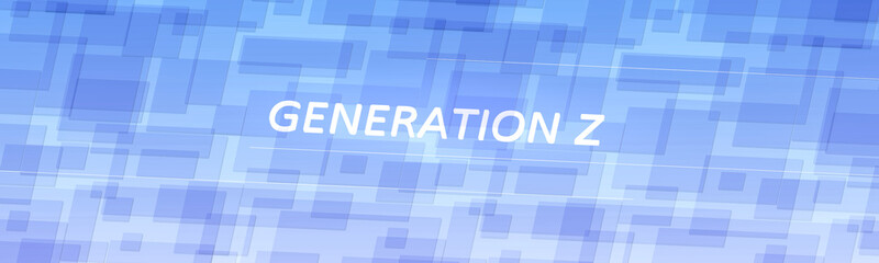 Generation Z 3D Illustration