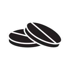 Pill icon vector