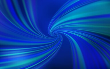 Light BLUE vector backdrop with bent lines. A shining illustration, which consists of curved lines. Abstract design for your web site.