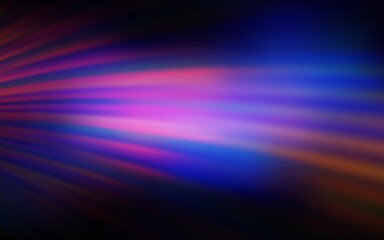 Dark Pink, Blue vector backdrop with curved lines. Modern gradient abstract illustration with bandy lines. A new texture for your  ad, booklets, leaflets.