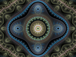 Fractal Geometry Pattern