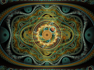 Fractal Geometry Pattern