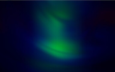 Dark Blue, Green vector abstract blurred background. A completely new colored illustration in blur style. Background for a cell phone.