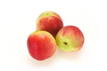 Sweet tasty fresh ripe apricots