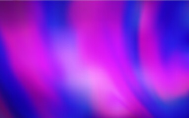 Light Purple, Pink vector abstract blurred background. Creative illustration in halftone style with gradient. Background for designs.