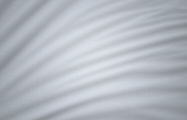 White Flag, White Fabric, 3D Render