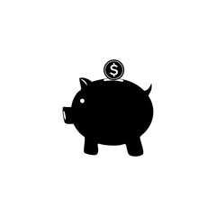 finance and money icon vector symbol isolated illustrations white background
