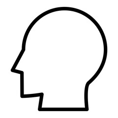 Head of man icon