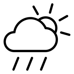 Rainy wheater icon