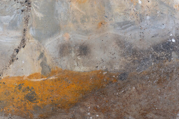 A pile of rusty metal from the roof of a burning building.