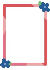 Illustration drawing of abstract backgrounds with copy space for text - bright vibrant banners, posters, cover design templates, social media stories wallpapers with spring leaves and flowers