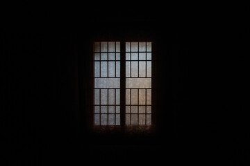 silhouette of a window
