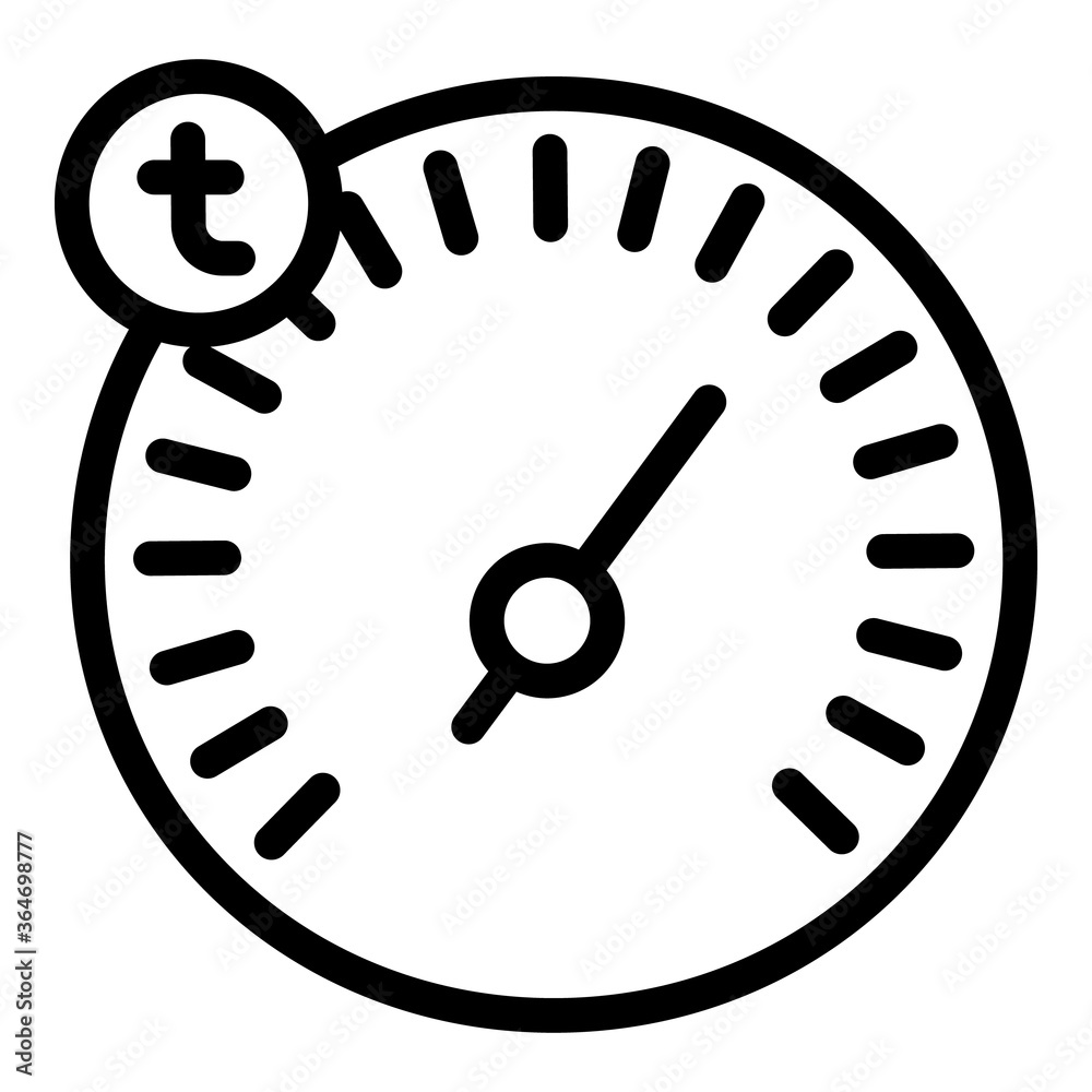 Poster car dashboard icon. outline car dashboard vector icon for web design isolated on white background