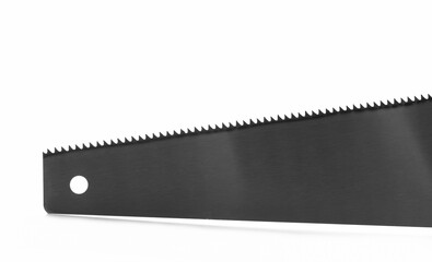 Handsaw saw blade isolated on white background
