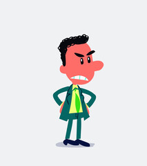 Angry businessman
