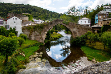Fototapeta na wymiar Piornedo (Galicia-Spain)