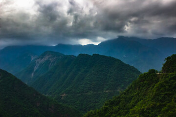 Obraz na płótnie Canvas Uttarakhand mountain range