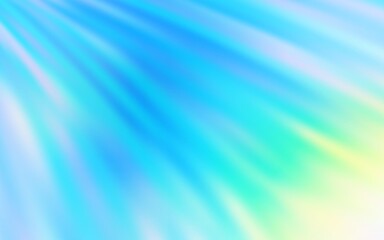 Light Blue, Green vector layout with flat lines. Lines on blurred abstract background with gradient. Best design for your ad, poster, banner.