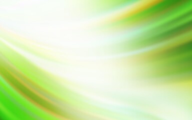 Light Green, Yellow vector glossy abstract layout. Abstract colorful illustration with gradient. Elegant background for a brand book.