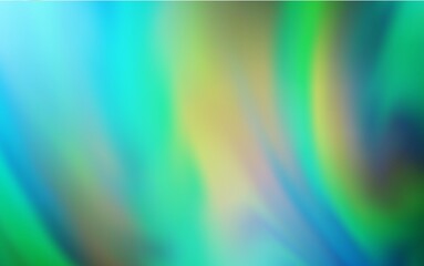 Light Blue, Green vector colorful blur background. Colorful abstract illustration with gradient. New design for your business.