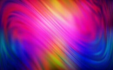 Dark Multicolor vector blurred and colored pattern. A completely new colored illustration in blur style. Elegant background for a brand book.