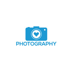 Photoshop Studio vector logo design. camera icon vector illustration