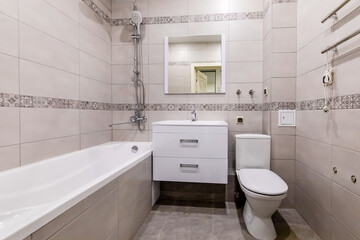 beautiful house, interior, view of the bathroom