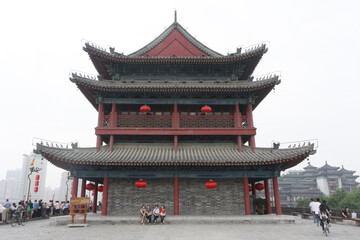 Andingmen, City wall gate, Xi'an, China