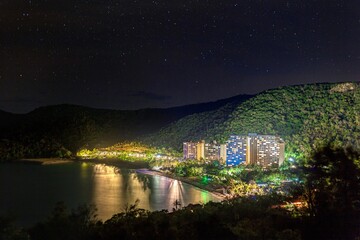 Obraz premium オーストラリア・ハミルトン島の夜景