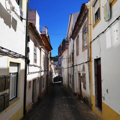 narrow street in the old town