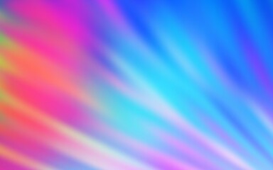 Light Multicolor vector layout with flat lines. Lines on blurred abstract background with gradient. Pattern for ads, posters, banners.