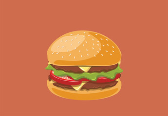American hamburger