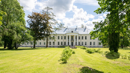 manor in  kernu estonia europe