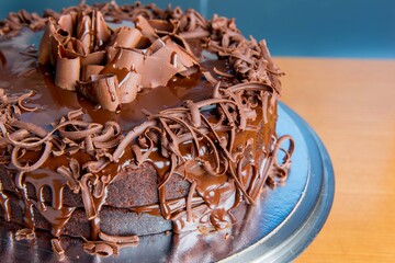 Whole chocolate cake