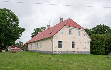 Obraz premium manor in pärmu jaagupi estonia europe