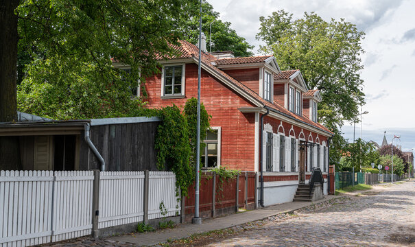 street view in kipsala riga latvia