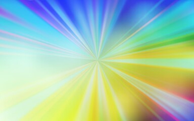 Light Multicolor vector glossy abstract backdrop. Colorful abstract illustration with gradient. Smart design for your work.