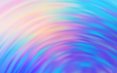 Light Pink, Blue vector background with lines. Colorful geometric sample with gradient lines.  New composition for your brand book.