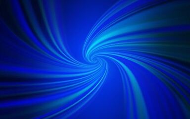 Dark BLUE vector backdrop with curved lines. Shining colorful illustration in simple style. New composition for your brand book.