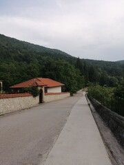 bridge in the mountains