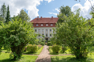 Fototapeta na wymiar Valtenberg castle, latvia, europe