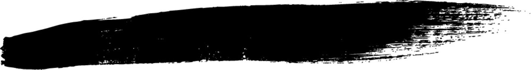 Vector grunge brush strokes