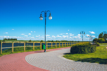 Naklejka premium Sidewalk