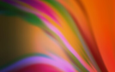 Dark Pink, Red vector blurred shine abstract template. Modern abstract illustration with gradient. New design for your business.