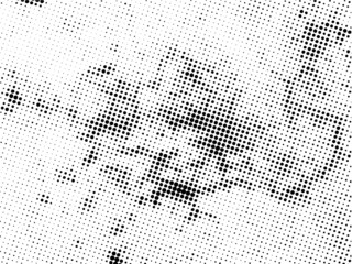 Halftone dots vector background texture
