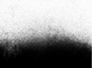 Halftone dots vector background texture